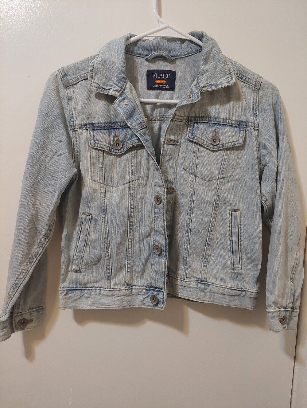 The Children’s Place Boys Denim Jacket Size M 7/8